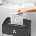 HP Pro Shredder 15CC Evrak İmha Makinesi / Kağıt Kırpma Makinesi - Çapraz/Parçacık kesim-4x35mm-20lt - Görsel 7