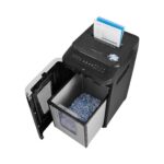 HP Pro Shredder Auto 400CC Otomatik Beslemeli 400 sayfa Evrak İmha Makinesi-P4-Çapraz kesim-4x12mm-53lt - Görsel 4
