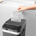 HP Pro Shredder Auto 400MC Otomatik Beslemeli 400 sayfa Evrak İmha Makinesi-P5-Mikro kesim-2x12mm-53lt - Görsel 7